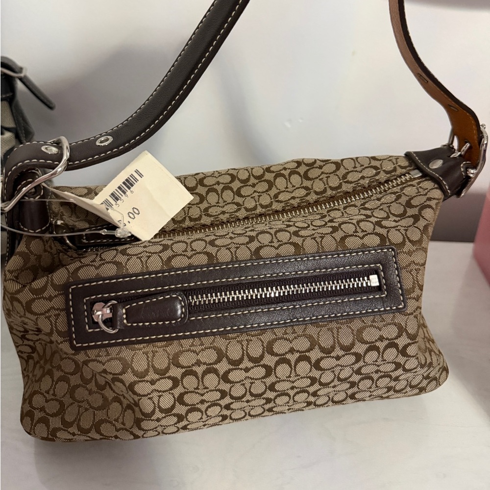 Vintage coach shoulder bag